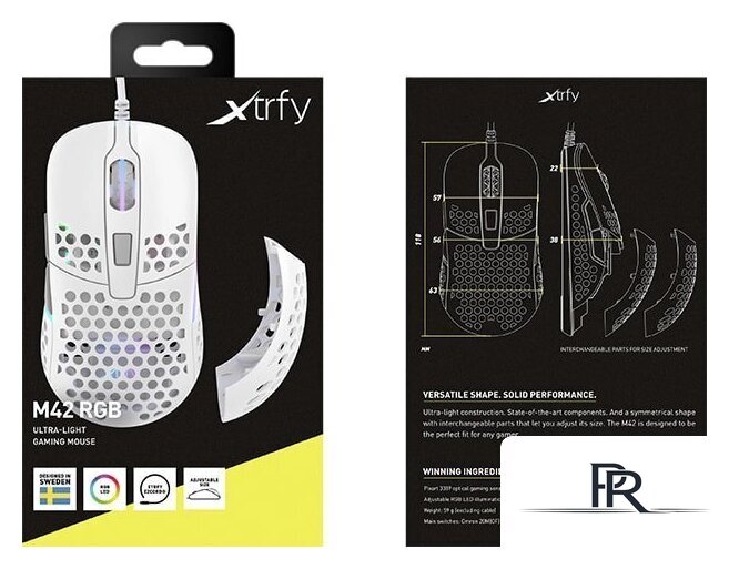 Игровая мышь Xtrfy M42 (белый) - Изображение №8 — Интернет-магазин ПроЗаказ