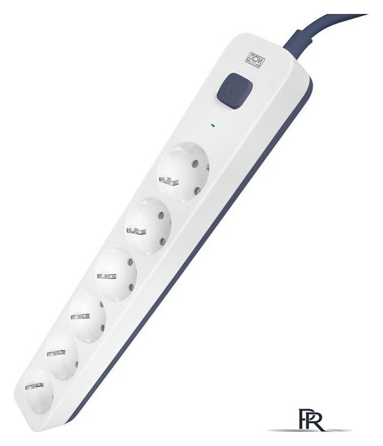 Стабилизатор Powercom SP-06W (5м, 6 розеток, белый/серый) - Изображение №5 — Интернет-магазин ПроЗаказ