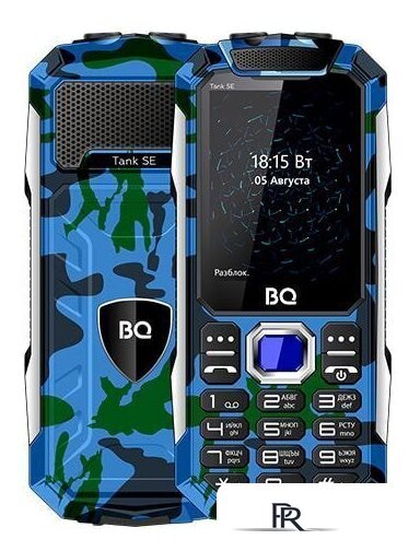 Кнопочный телефон BQ BQ-2432 Tank SE (камуфляж) - Изображение №1 — Интернет-магазин ПроЗаказ