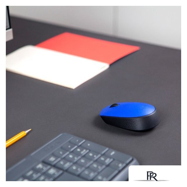 Мышь Logitech M171 (синий/черный) - Изображение №7 — Интернет-магазин ПроЗаказ