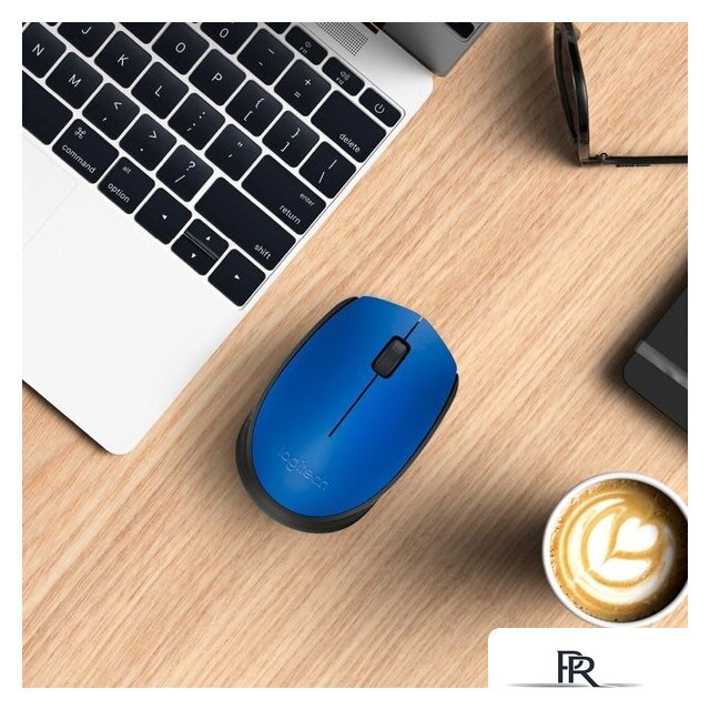 Мышь Logitech M171 (синий/черный) - Изображение №4 — Интернет-магазин ПроЗаказ