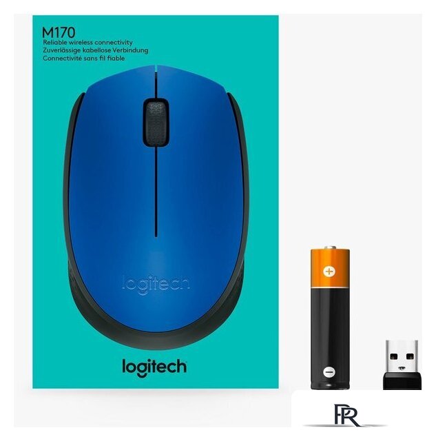 Мышь Logitech M171 (синий/черный) - Изображение №8 — Интернет-магазин ПроЗаказ