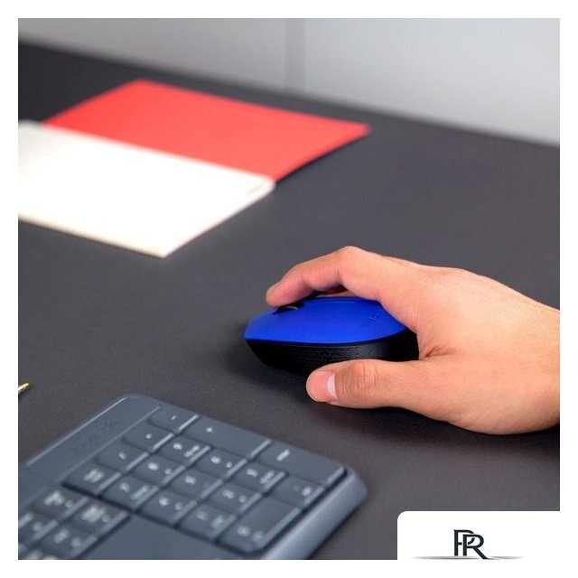 Мышь Logitech M171 (синий/черный) - Изображение №6 — Интернет-магазин ПроЗаказ