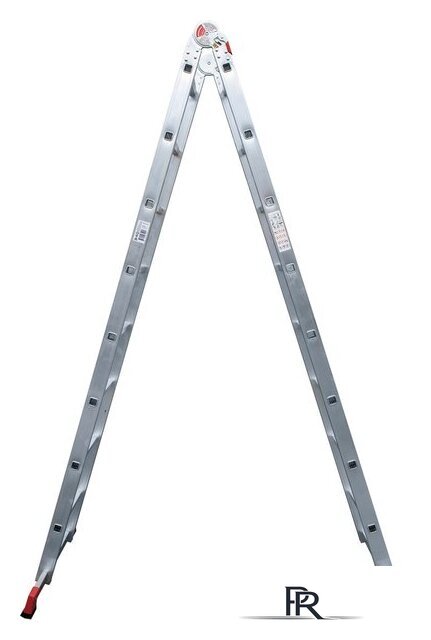 Лестница-трансформер Новая высота NV 331 шарнирная 2x8 ступеней - Изображение №5 — Интернет-магазин ПроЗаказ