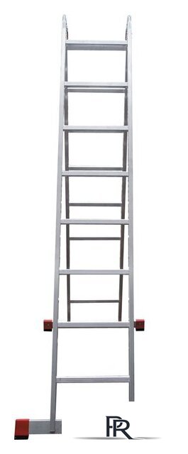 Лестница-трансформер Новая высота NV 331 шарнирная 2x8 ступеней - Изображение №4 — Интернет-магазин ПроЗаказ
