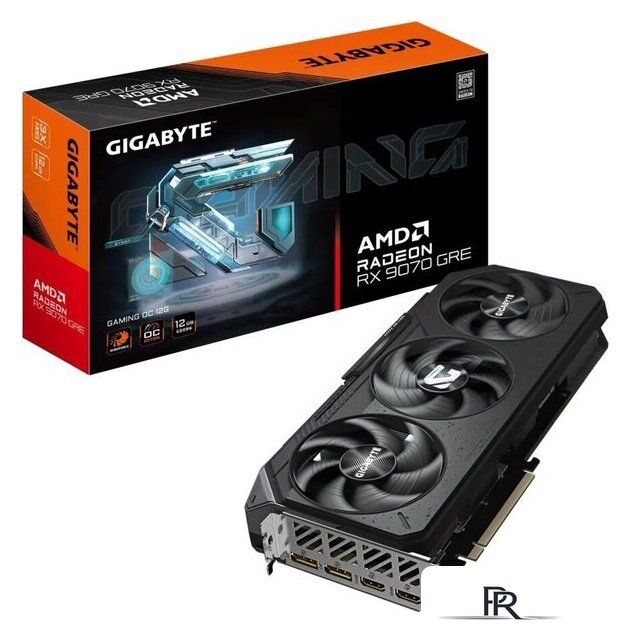 Видеокарта Gigabyte Radeon RX 9070 GRE Gaming OC 12G GV-R907GREGAMING OC-12GD - Изображение №10 — Интернет-магазин ПроЗаказ