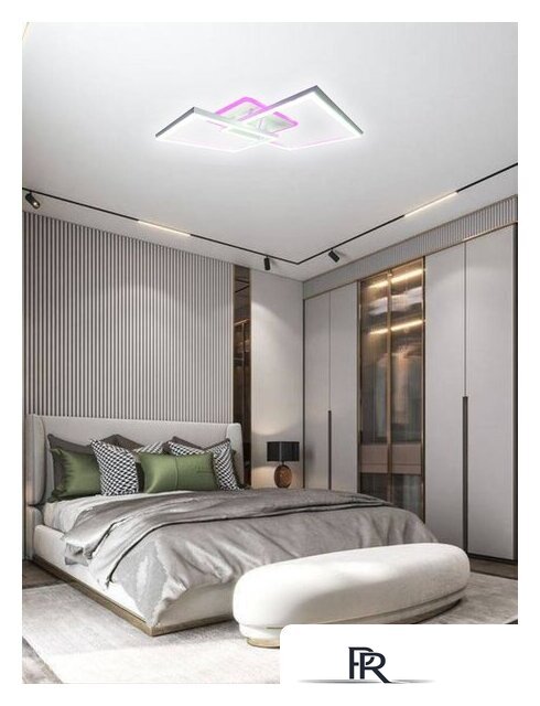 Припотолочная люстра Aitin Pro H71125/3C (белый) - Изображение №4 — Интернет-магазин ПроЗаказ