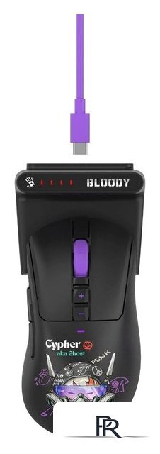Игровая мышь A4Tech Bloody R73 Ultra Duo Cypher Ghost (черный) - Изображение №14 — Интернет-магазин ПроЗаказ