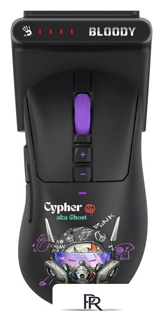 Игровая мышь A4Tech Bloody R73 Ultra Duo Cypher Ghost (черный) - Изображение №10 — Интернет-магазин ПроЗаказ