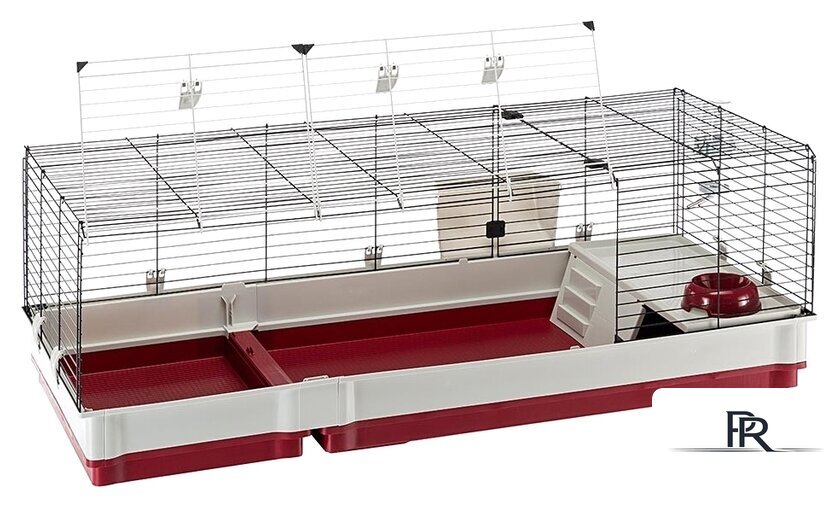 Клетка Ferplast Krolik 140 (красный) 57072470 - Изображение №8 — Интернет-магазин ПроЗаказ