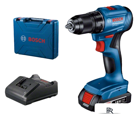 Дрель-шуруповерт Bosch GSR 185-LI Professional 06019K3001 (с 1-им АКБ, кейс) - Изображение №1 — Интернет-магазин ПроЗаказ