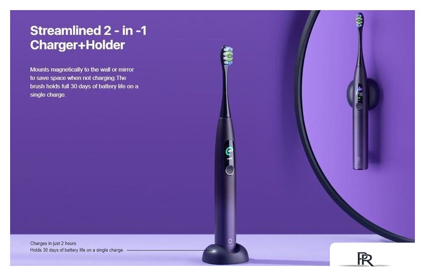 Электрическая зубная щетка Oclean X Pro (китайская версия, розовый) - Изображение №15 — Интернет-магазин ПроЗаказ