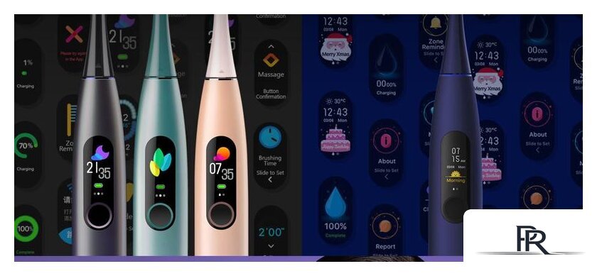 Электрическая зубная щетка Oclean X Pro (китайская версия, розовый) - Изображение №9 — Интернет-магазин ПроЗаказ