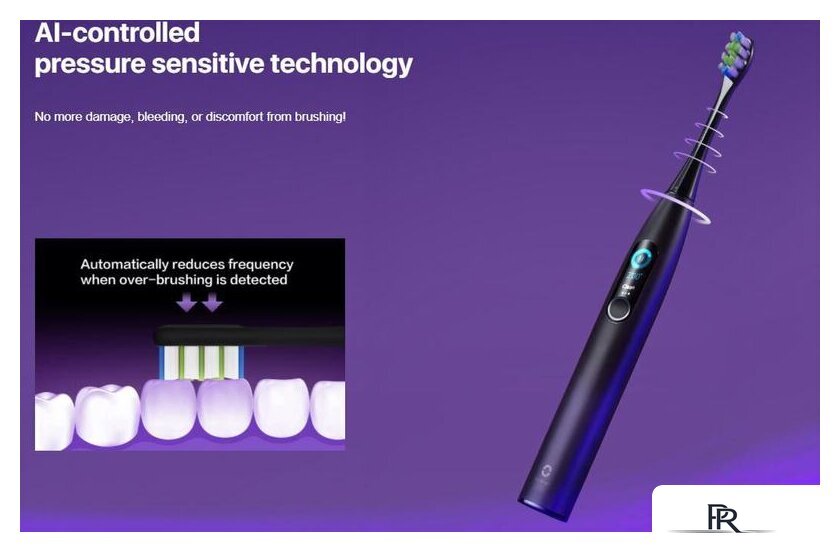 Электрическая зубная щетка Oclean X Pro (китайская версия, розовый) - Изображение №16 — Интернет-магазин ПроЗаказ