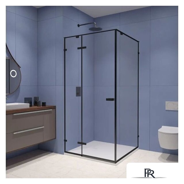 Душевой уголок RGW SV-030B 353203000-14 (черный/прозрачное стекло) - Изображение №1 — Интернет-магазин ПроЗаказ