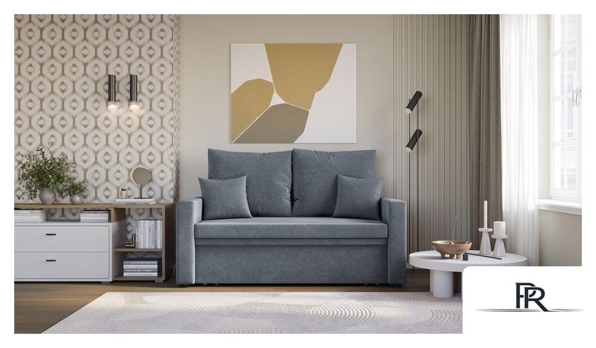 Диван Mio Tesoro Тунне SB2 (Ripple 995 Silver) - Изображение №5 — Интернет-магазин ПроЗаказ