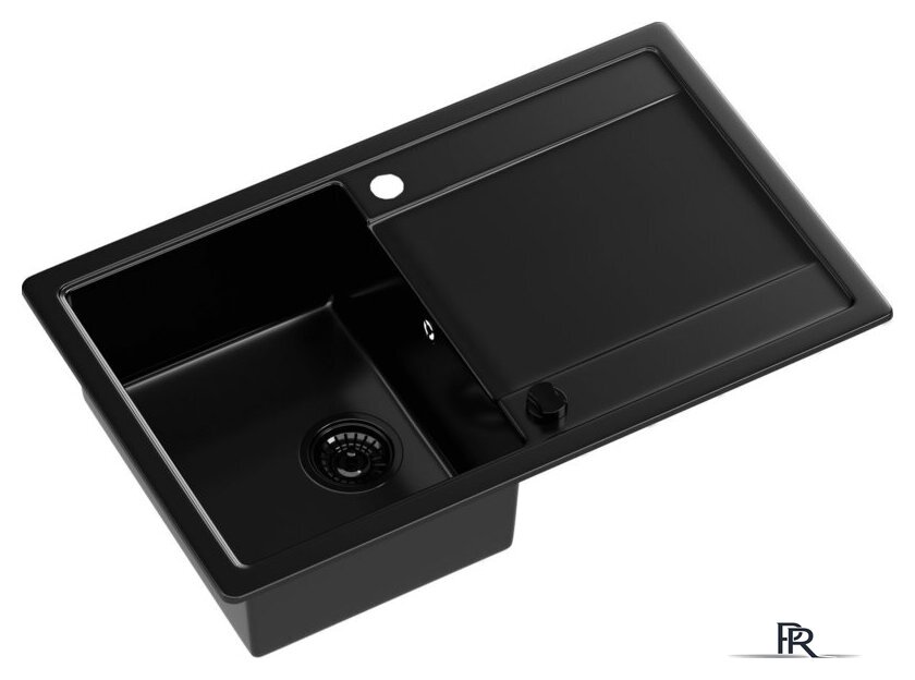 Кухонная мойка Kernau KGS Z 4575 1B1D Deep Black - Изображение №6 — Интернет-магазин ПроЗаказ