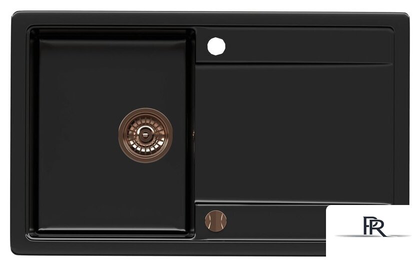 Кухонная мойка Kernau KGS Z 4575 1B1D Deep Black - Изображение №7 — Интернет-магазин ПроЗаказ