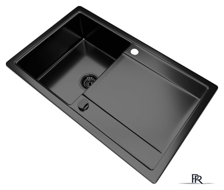 Кухонная мойка Kernau KGS Z 4575 1B1D Deep Black - Изображение №3 — Интернет-магазин ПроЗаказ