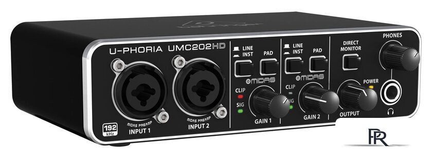 Аудиоинтерфейс Behringer U-Phoria UMC202HD - Изображение №1 — Интернет-магазин ПроЗаказ