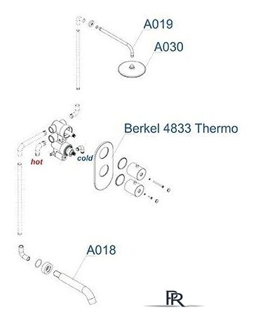 Душевая система  Wasserkraft A15030 - Изображение №5 — Интернет-магазин ПроЗаказ
