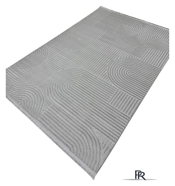 Ковер для жилой комнаты Radjab Carpet Моника Прямоугольник MC 402A 12588RK (1.6x3, L.Grey) - Изображение №1 — Интернет-магазин ПроЗаказ