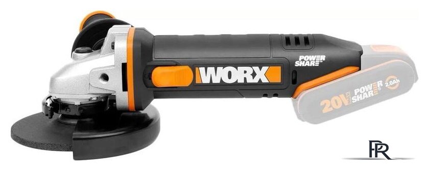Угловая шлифмашина Worx WX803.9 (без АКБ) - Изображение №2 — Интернет-магазин ПроЗаказ