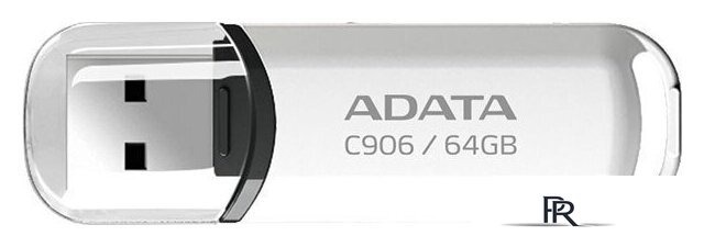 USB Flash ADATA C906 64GB (белый) - Изображение №1 — Интернет-магазин ПроЗаказ