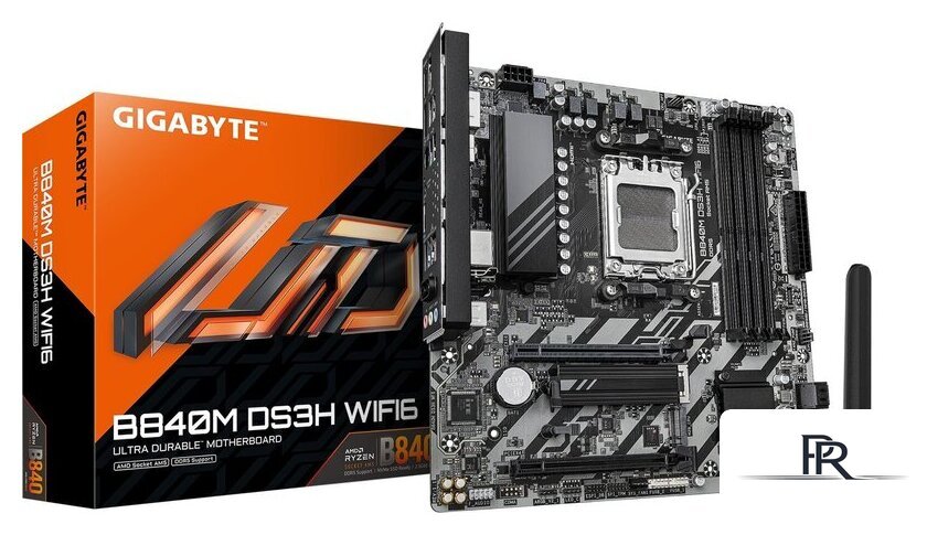 Материнская плата Gigabyte B840M DS3H WiFi6 - Изображение №4 — Интернет-магазин ПроЗаказ