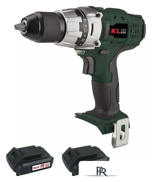 Дрель-шуруповерт KLPRO KLNM18-20 (с 2-мя АКБ, кейс) - Изображение №1 — Интернет-магазин ПроЗаказ