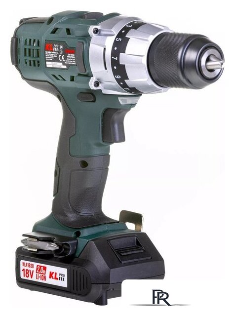 Дрель-шуруповерт KLPRO KLNM18-20 (с 2-мя АКБ, кейс) - Изображение №5 — Интернет-магазин ПроЗаказ