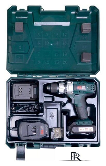 Дрель-шуруповерт KLPRO KLNM18-20 (с 2-мя АКБ, кейс) - Изображение №11 — Интернет-магазин ПроЗаказ