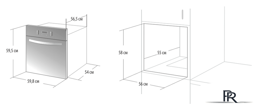 Газовый духовой шкаф GEFEST 621-01 Б - Изображение №2 — Интернет-магазин ПроЗаказ