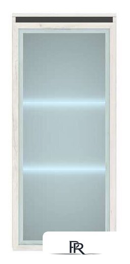 Шкаф-пенал Памир Гретта 1В (крафт белый/антрацит) - Изображение №1 — Интернет-магазин ПроЗаказ