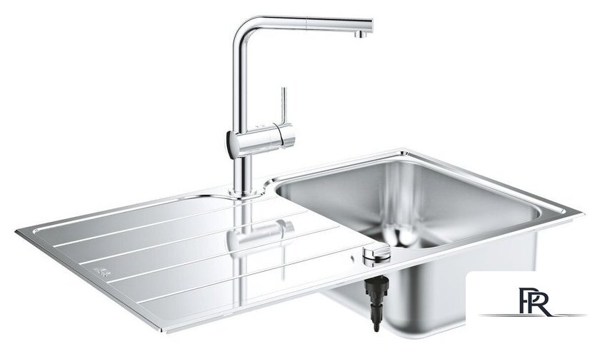 Кухонная мойка Grohe K500 45-S 86/50 1.0 rev 31573SD1 - Изображение №1 — Интернет-магазин ПроЗаказ
