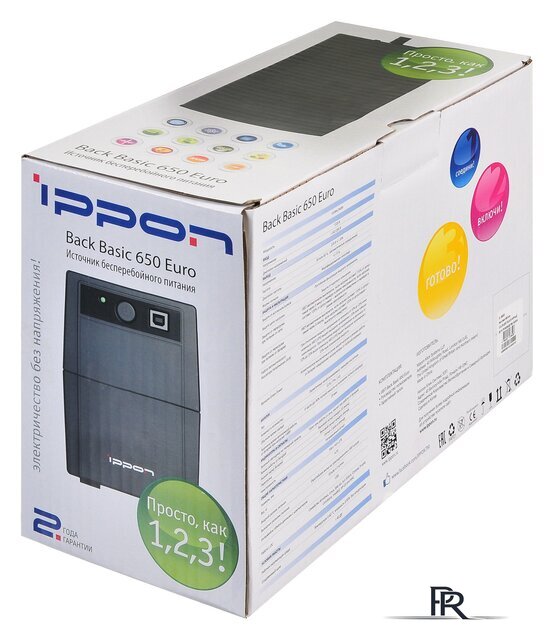 Источник бесперебойного питания IPPON Back Basic 650 Euro - Изображение №12 — Интернет-магазин ПроЗаказ