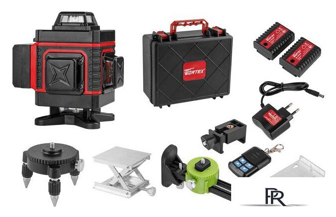 Лазерный нивелир Wortex LL 0340 0323145 (кейс) - Изображение №1 — Интернет-магазин ПроЗаказ