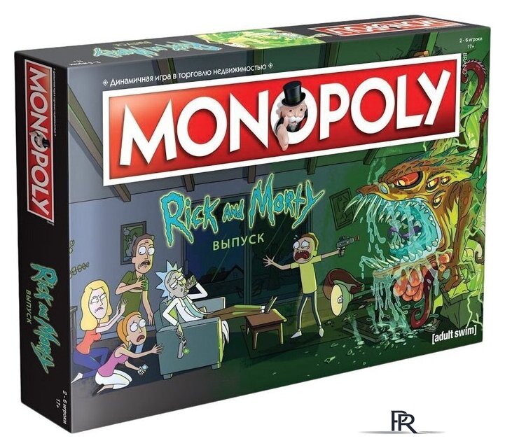 Настольная игра Мир Хобби Монополия. Рик и Морти - Изображение №1 — Интернет-магазин ПроЗаказ