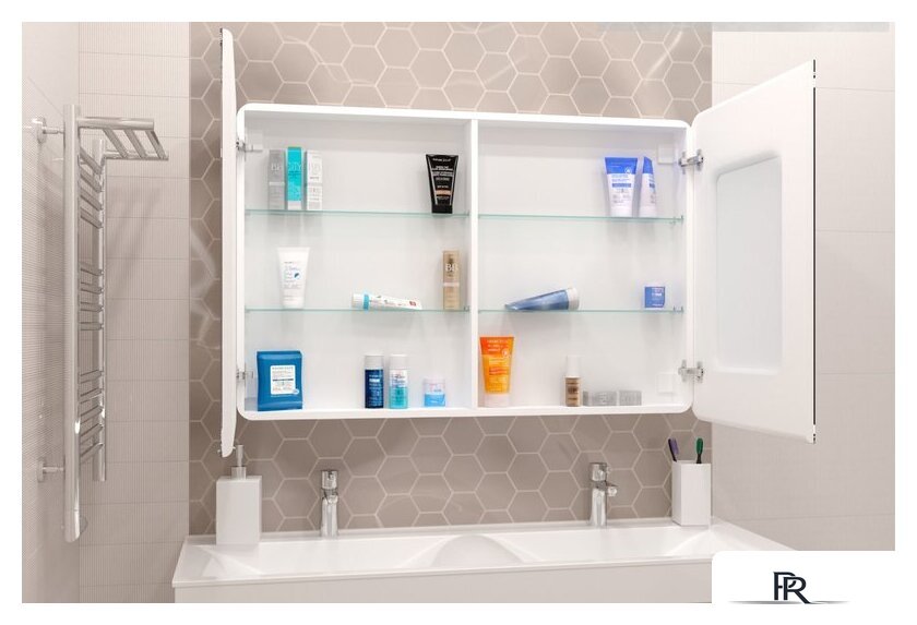  Континент Шкаф с зеркалом Avenue Led 120х80 - Изображение №11 — Интернет-магазин ПроЗаказ