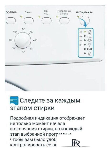 Стиральная машина Indesit IWUB 35085 - Изображение №12 — Интернет-магазин ПроЗаказ