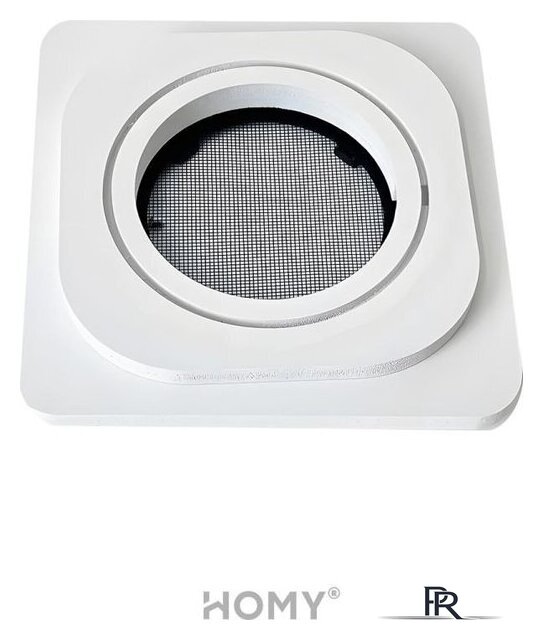 Вентиляционная решетка HOMY AIR квадратный AS100BS 15x15 (черная) - Изображение №12 — Интернет-магазин ПроЗаказ