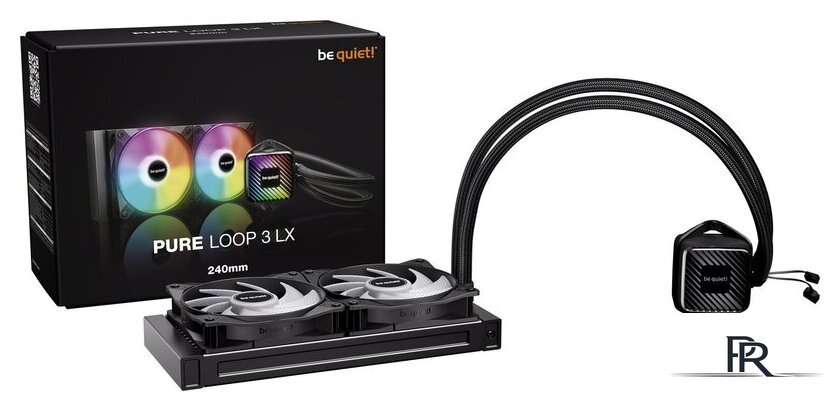 Система жидкостного охлаждения для процессора be quiet! Pure Loop 3 LX 240mm BW030EU - Изображение №3 — Интернет-магазин ПроЗаказ