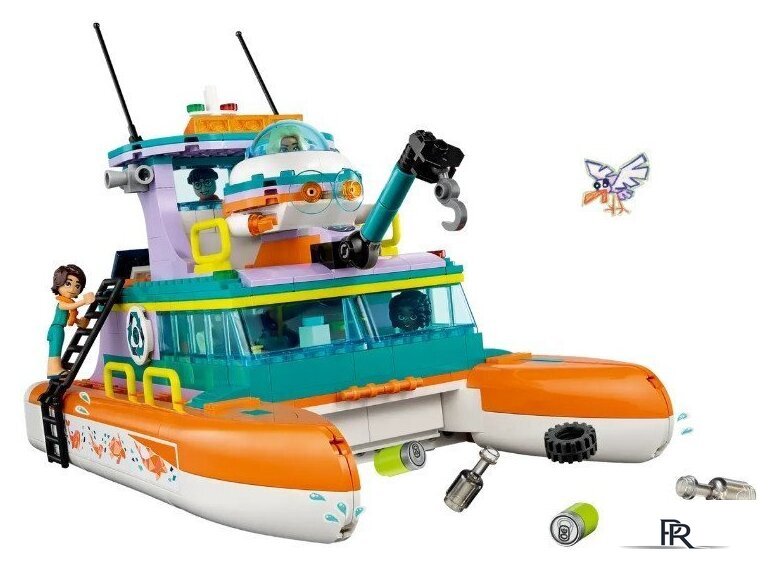 Конструктор LEGO Friends Морская спасательная лодка 41734 - Изображение №4 — Интернет-магазин ПроЗаказ
