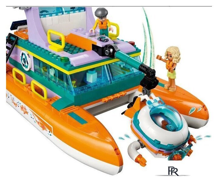 Конструктор LEGO Friends Морская спасательная лодка 41734 - Изображение №6 — Интернет-магазин ПроЗаказ