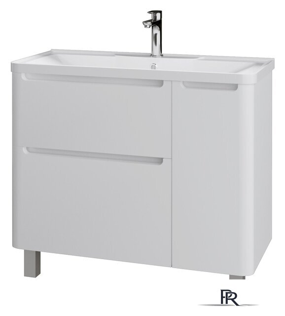  Grossman Тумба под умывальник Адель 100 см напольная (белый) - Изображение №1 — Интернет-магазин ПроЗаказ