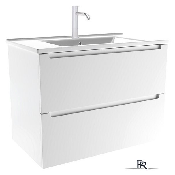  ЗОВ Тумба с умывальником Дион 70 D70LWP0M9003MKV5-OL70 (белый матовый) - Изображение №1 — Интернет-магазин ПроЗаказ