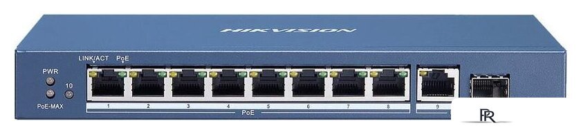 Неуправляемый коммутатор Hikvision DS-3E0510P-E - Изображение №1 — Интернет-магазин ПроЗаказ