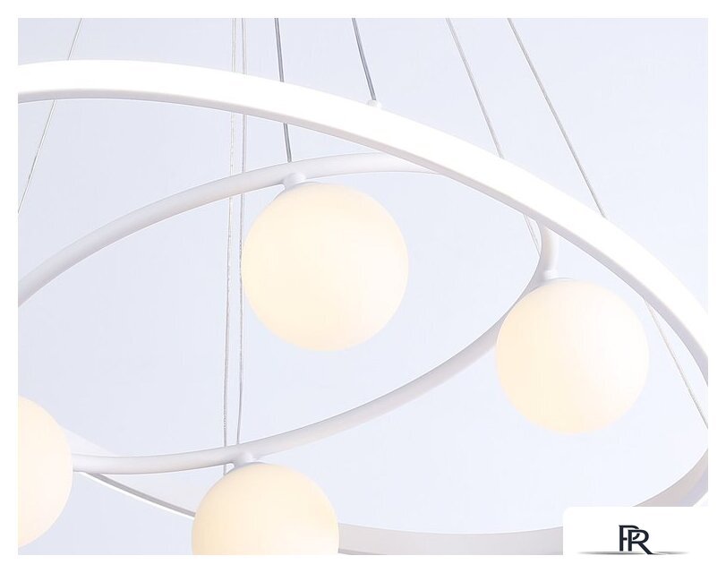 Подвесная люстра Ambrella light Comfort FL66321/1+4 WH (белый) - Изображение №6 — Интернет-магазин ПроЗаказ