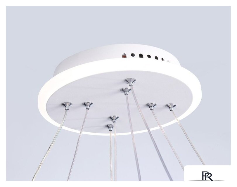 Подвесная люстра Ambrella light Comfort FL66321/1+4 WH (белый) - Изображение №7 — Интернет-магазин ПроЗаказ