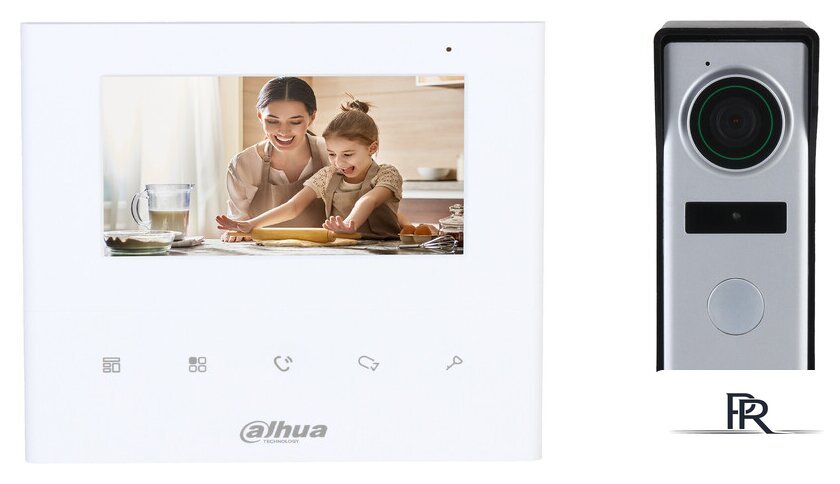 Комплект видеодомофона Dahua DHI-KTA04 - Изображение №1 — Интернет-магазин ПроЗаказ